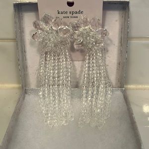 Kate Spade New York Crystal Tassel earrings